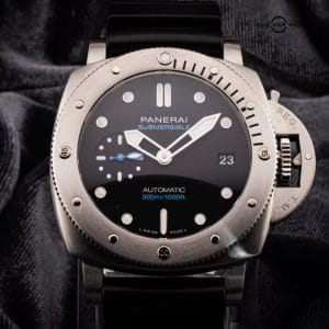 Serviced Panerai Luminor Submersible 973 42mm Men’s Watch, Ref. PAM00973 w/B&P