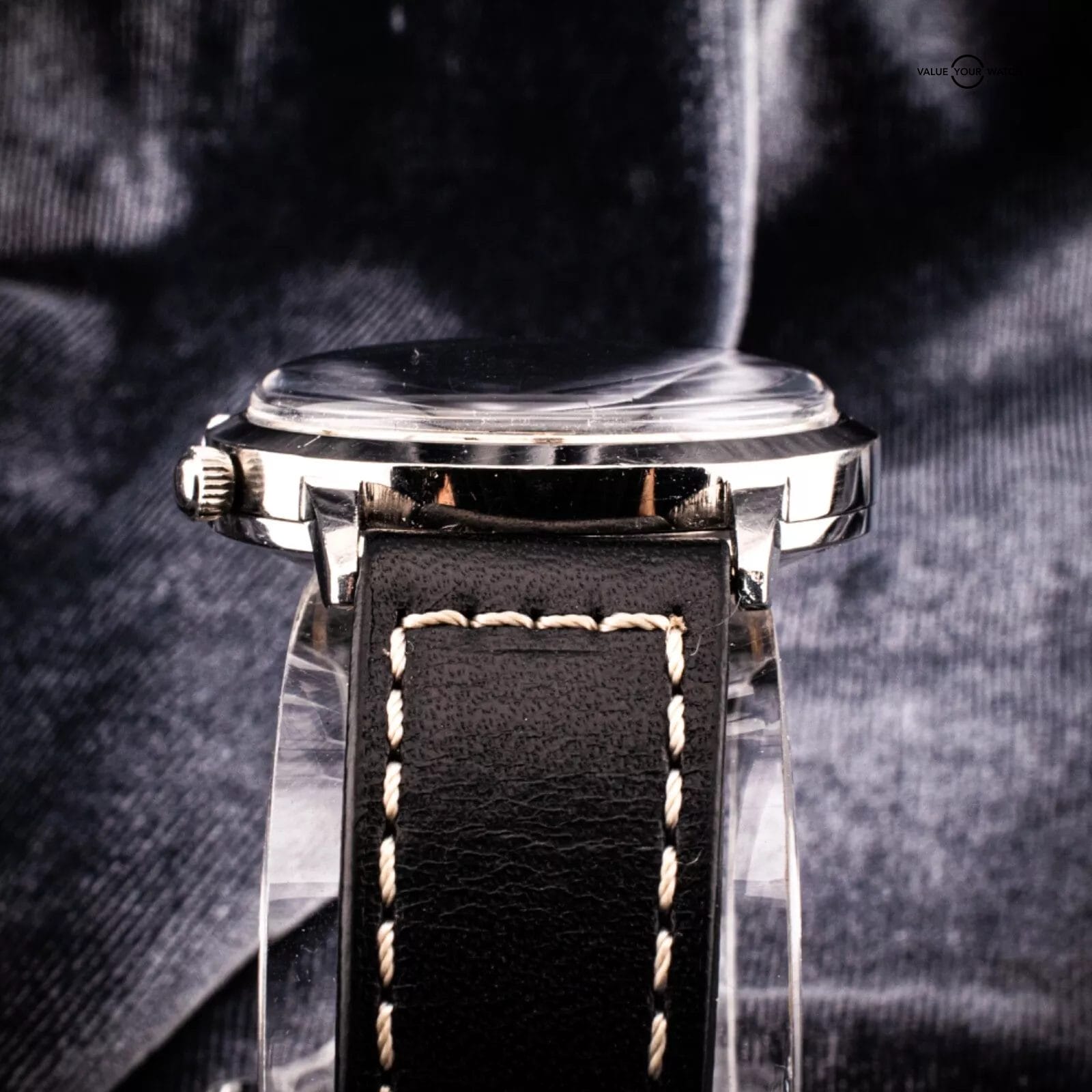 Serviced Vintage Jaeger-LeCoultre JLC Memovox Alarm Watch, cal. 825 - Image 8