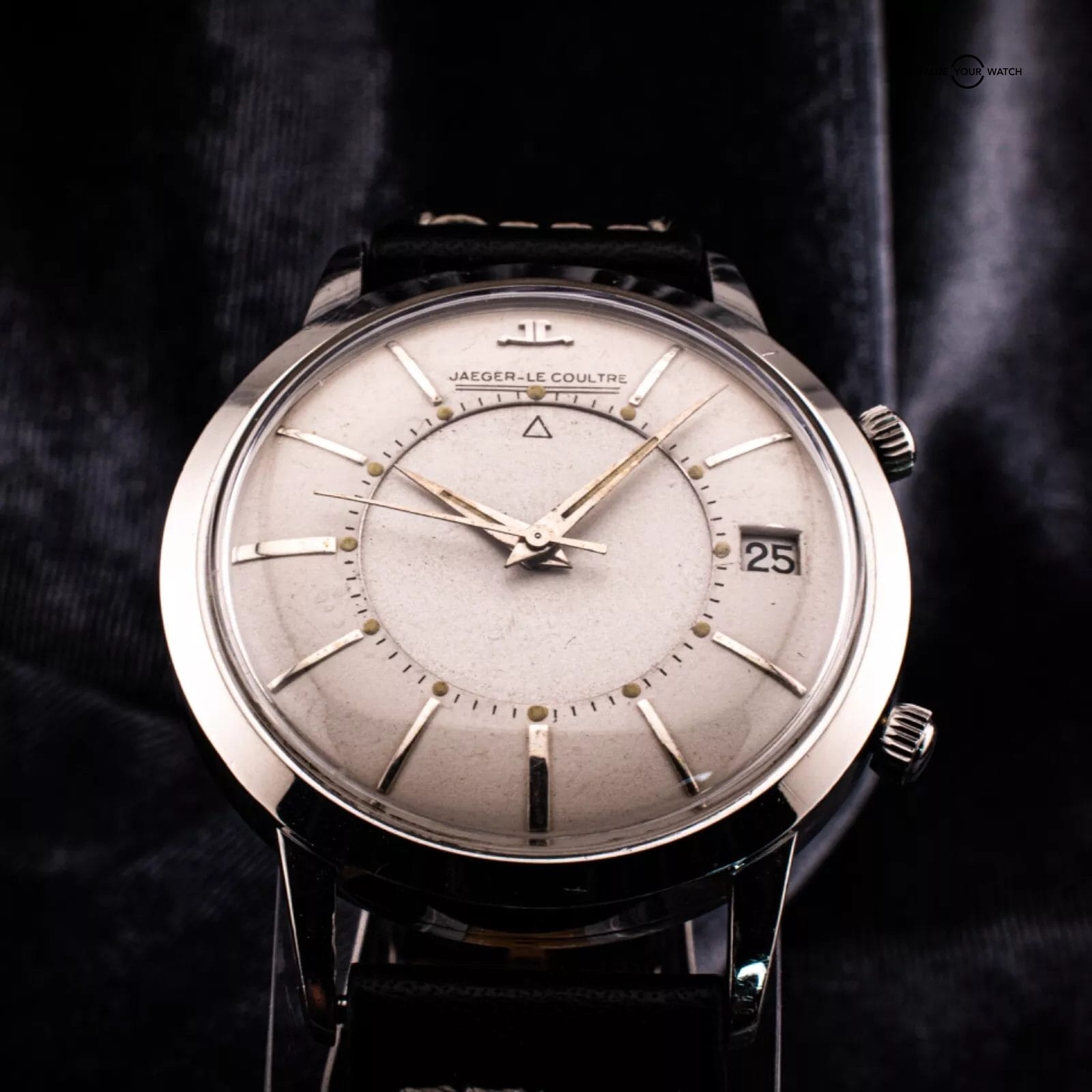 Serviced Vintage Jaeger-LeCoultre JLC Memovox Alarm Watch, cal. 825 - Image 10