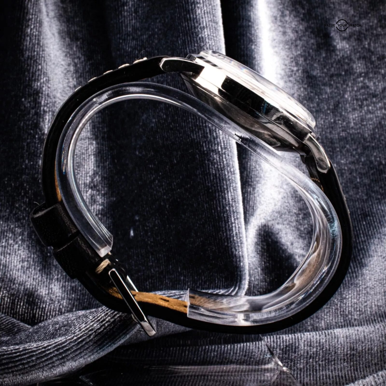 Serviced Vintage Jaeger-LeCoultre JLC Memovox Alarm Watch, cal. 825 - Image 12