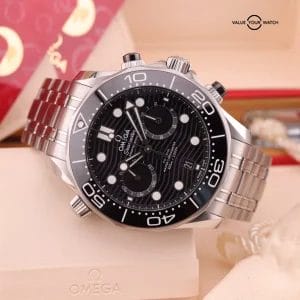 Omega Seamaster 300m Chronograph Diver 44mm – 210.30.44.51.01.001 – Complete Set
