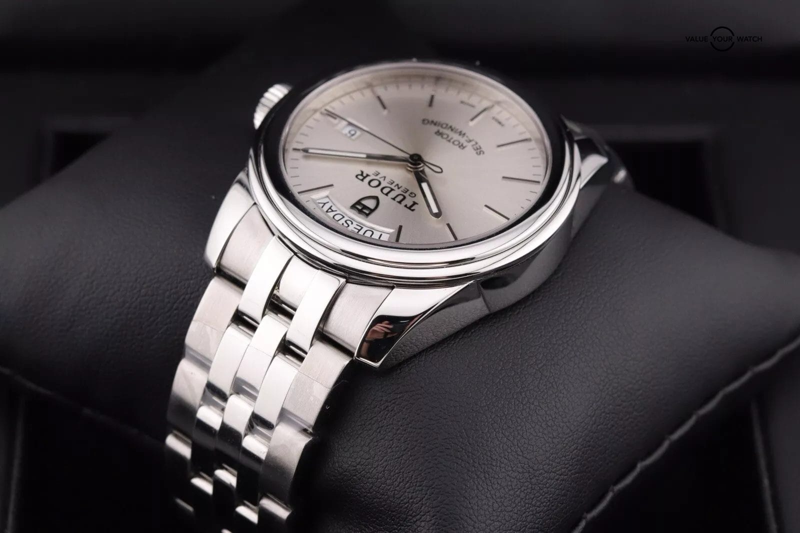 TUDOR Glamour Day Date 39mm | ref 56000 | With Stickers - Image 5