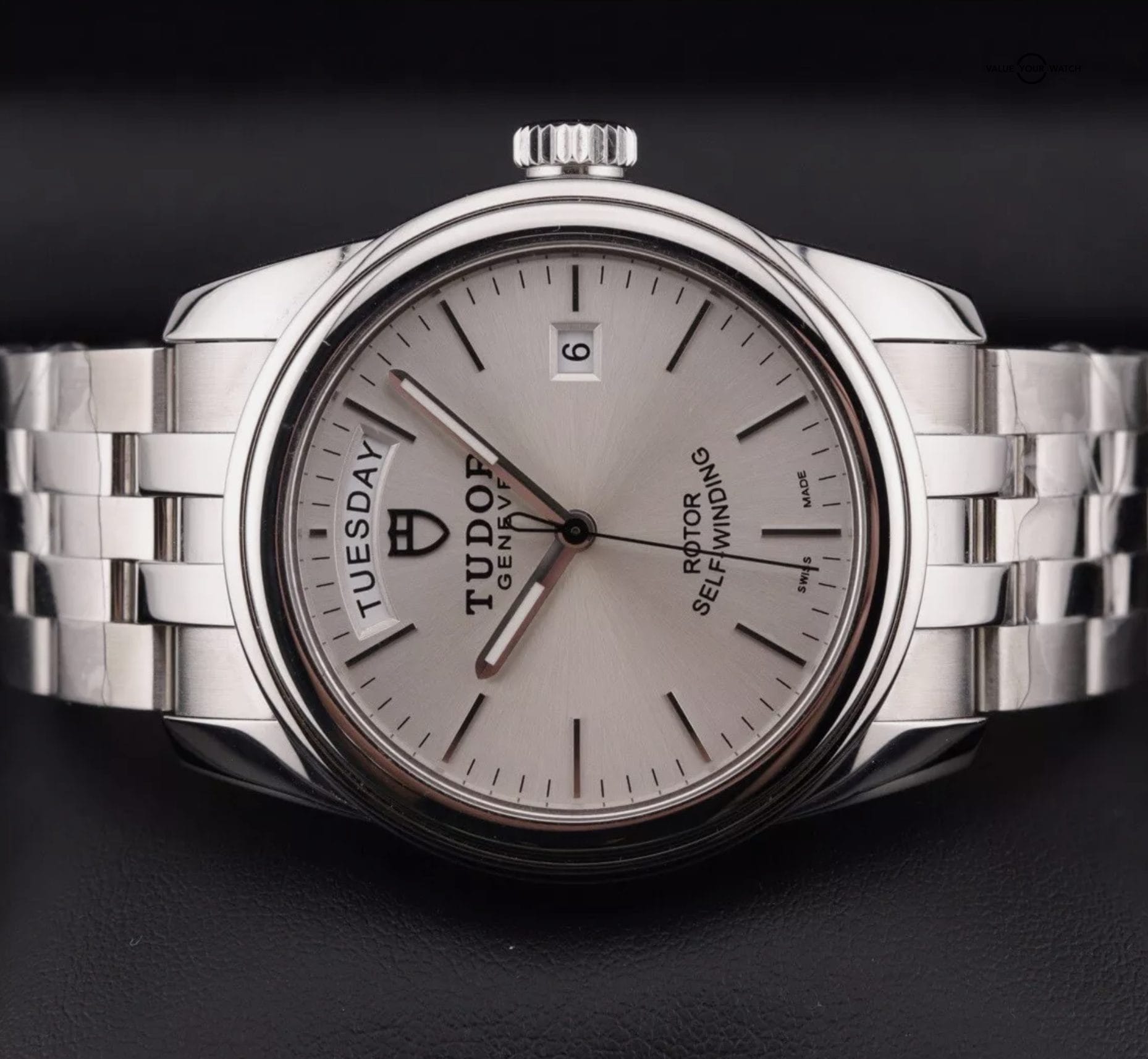 TUDOR Glamour Day Date 39mm | ref 56000 | With Stickers - Image 9