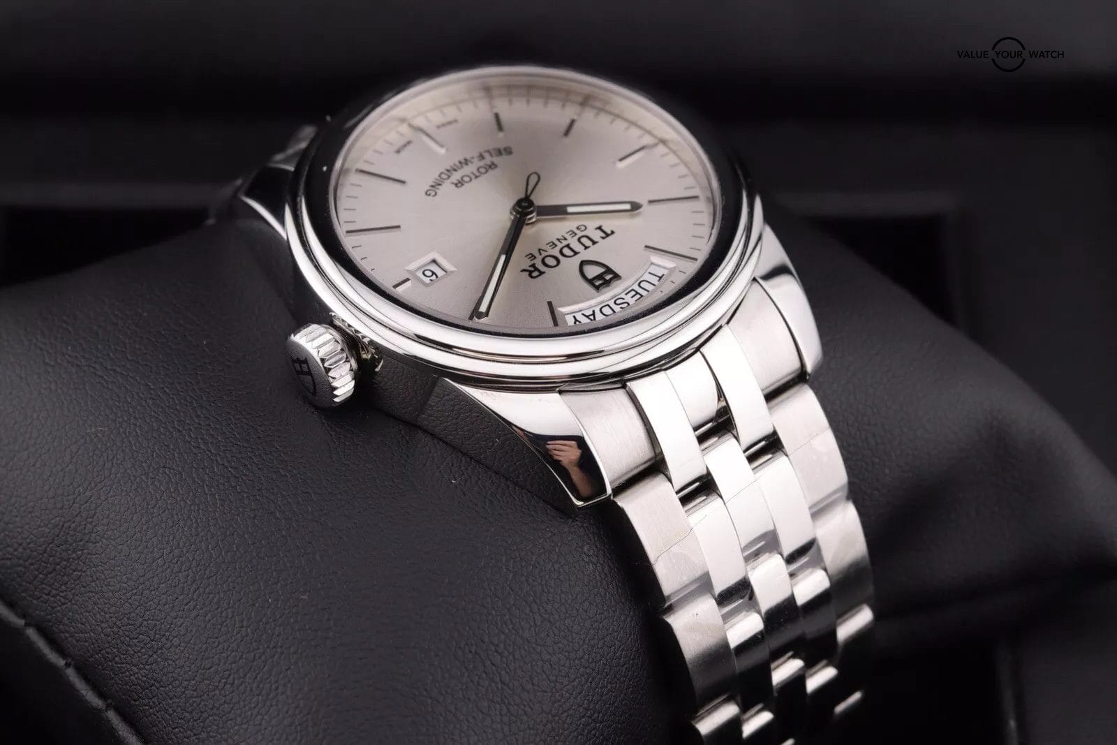 TUDOR Glamour Day Date 39mm | ref 56000 | With Stickers - Image 10