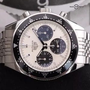 Tag Heuer Autavia Heritage Jack Heuer Limited Edition Panda Dial Steel CBE2111