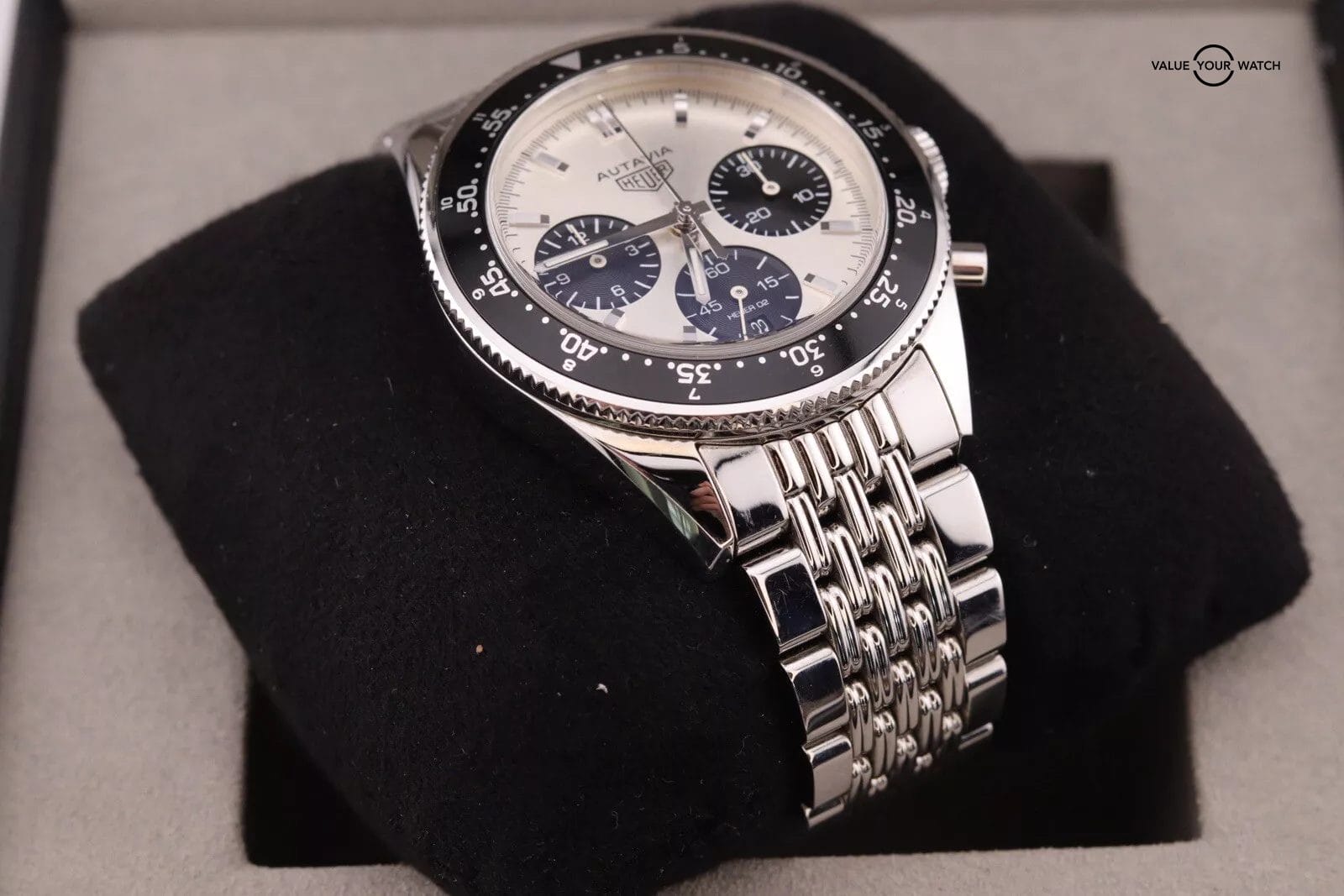 Tag Heuer Autavia Heritage Jack Heuer Limited Edition Panda Dial Steel CBE2111