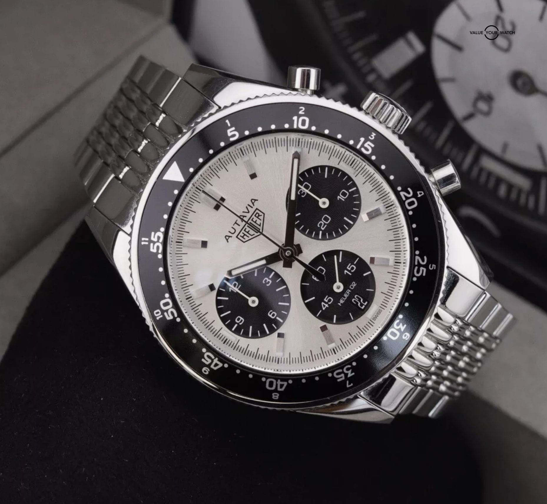 Tag Heuer Autavia Heritage Jack Heuer Limited Edition Panda Dial Steel CBE2111 - Image 11