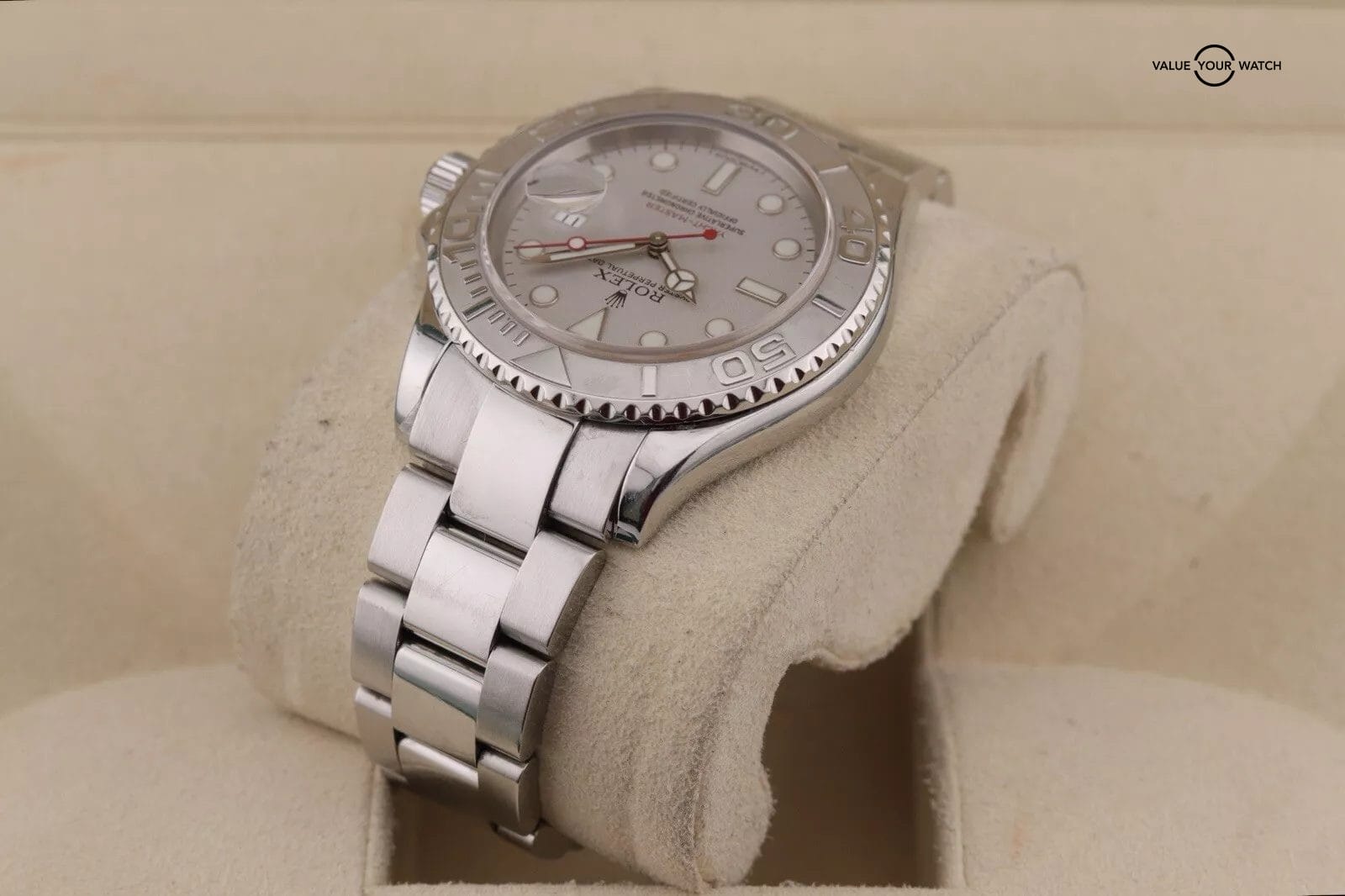 2007 Rolex Yacht-Master 16622 Oyster Bracelet with Platinum Bezel | Watch Only - Image 16