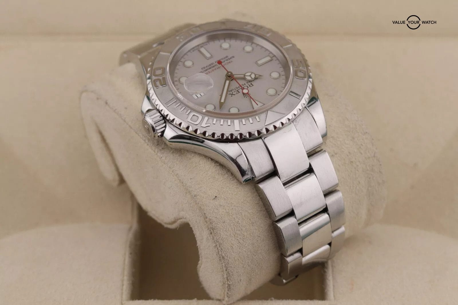 2007 Rolex Yacht-Master 16622 Oyster Bracelet with Platinum Bezel | Watch Only - Image 17