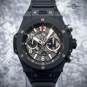 Hublot Big Bang Unico Black Magic Bracelet Ceramic Skeleton 45mm- 411.CI.1170.CI