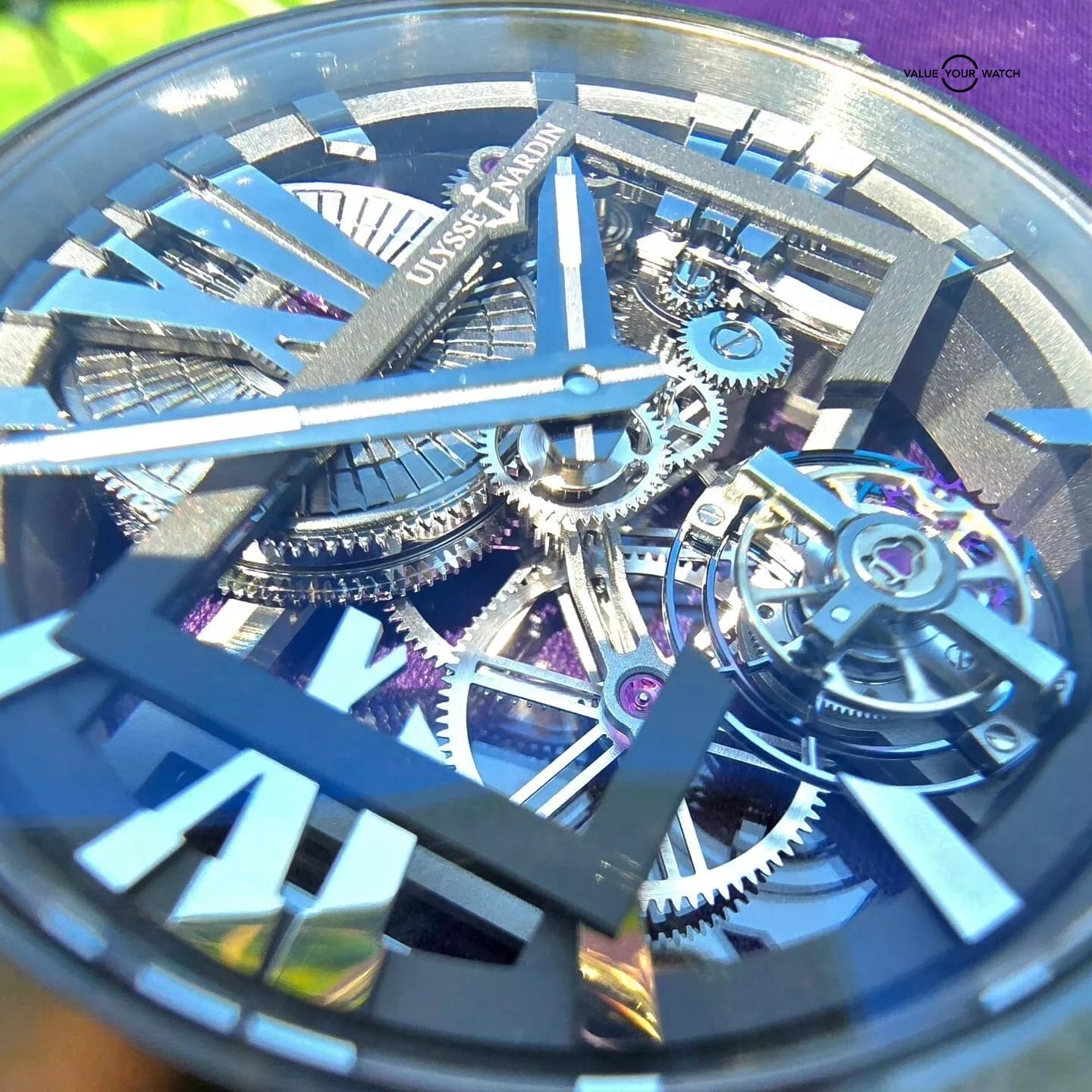 Ulysse Nardin Executive Tourbillon Skeleton- Ref 1713-139 45mm - Image 6
