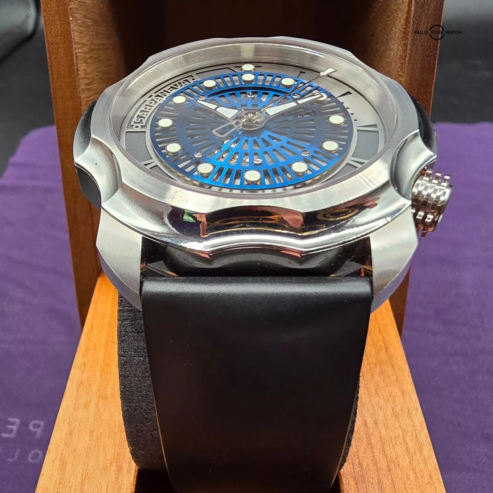 Sarpaneva Korona K0 Ruler Of Water Auto Steel Men Watch KORONA K0 RULER OF WATER - Image 5