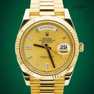 Rolex Day-Date 40mm President 228238 Champagne Diamond BOXES/PAPERS!