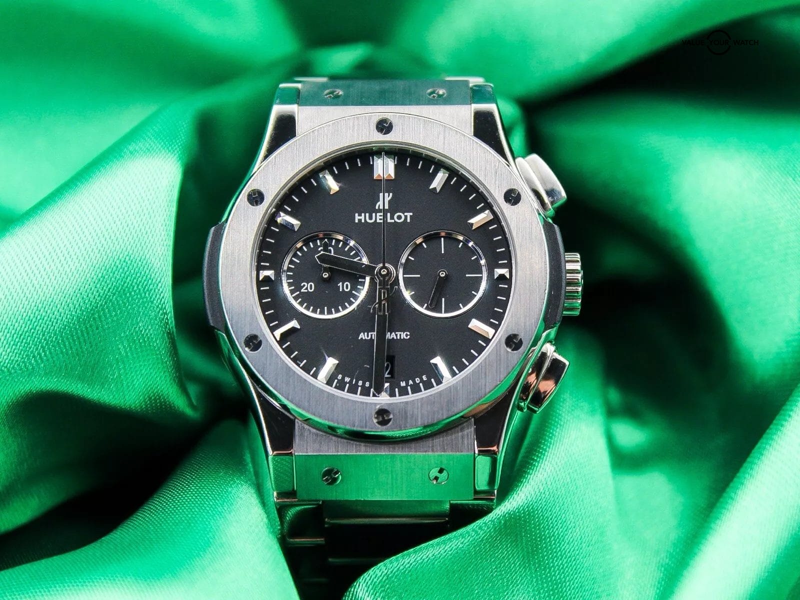 Hublot Classic Fusion Chronograph 42mm Black Dial Titanium 540.NX.1170.NX