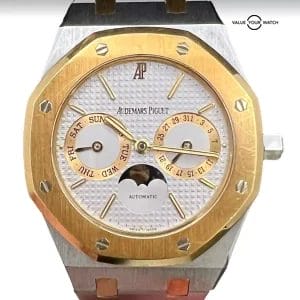 Audemars Piguet Royal Oak 25594SA Owl & the Moon Box/Papers Unpolished, Serviced