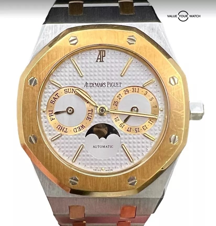 Audemars Piguet Royal Oak 25594SA Owl & the Moon Box/Papers Unpolished, Serviced
