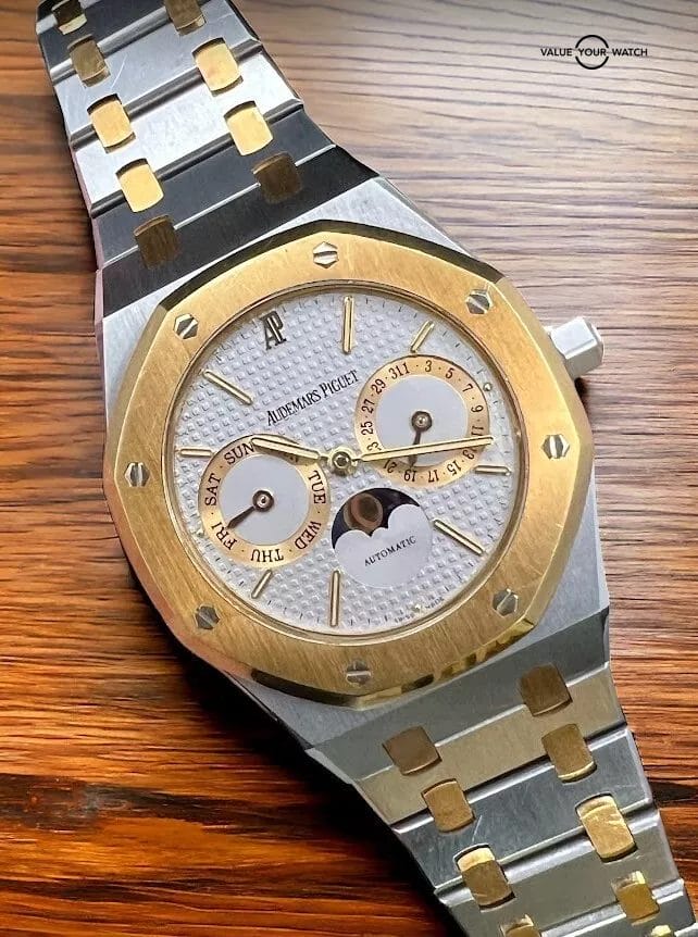 Audemars Piguet Royal Oak 25594SA Owl & the Moon Box/Papers Unpolished, Serviced - Image 5