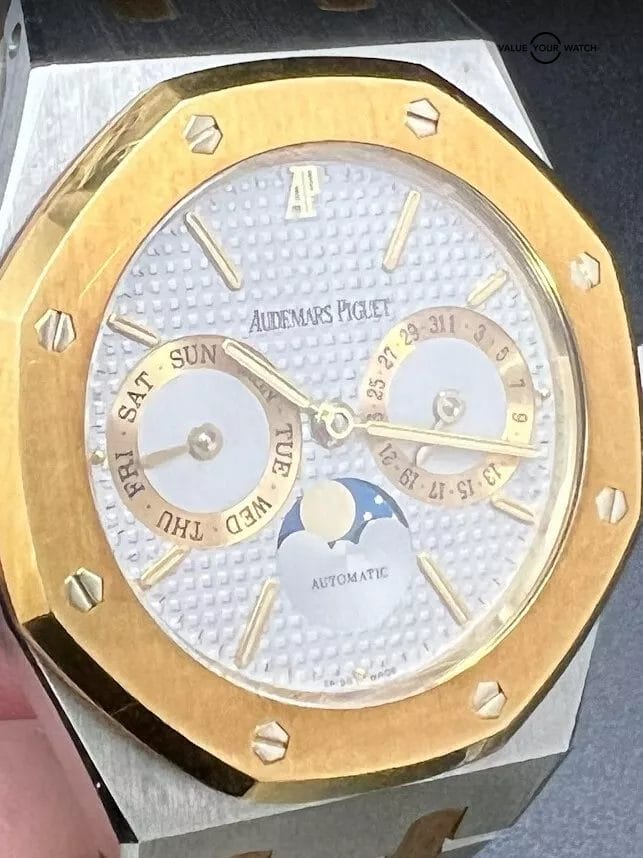 Audemars Piguet Royal Oak 25594SA Owl & the Moon Box/Papers Unpolished, Serviced - Image 15