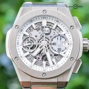 Hublot Big Bang Integrated Titanium White 42 mm $23K MSRP Box 451.NE.2010.NX.JPN