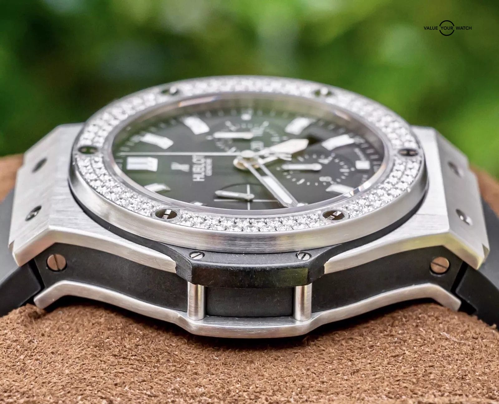 Hublot Big Bang 44 Original Steel Diamonds FACTORY $19K MSRP 301.SX.1170.RX.1104 - Image 7