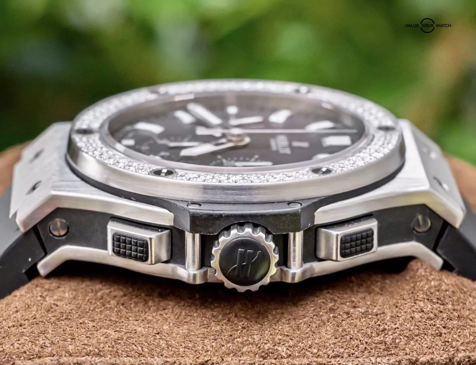 Hublot Big Bang 44 Original Steel Diamonds FACTORY $19K MSRP 301.SX.1170.RX.1104 - Image 8