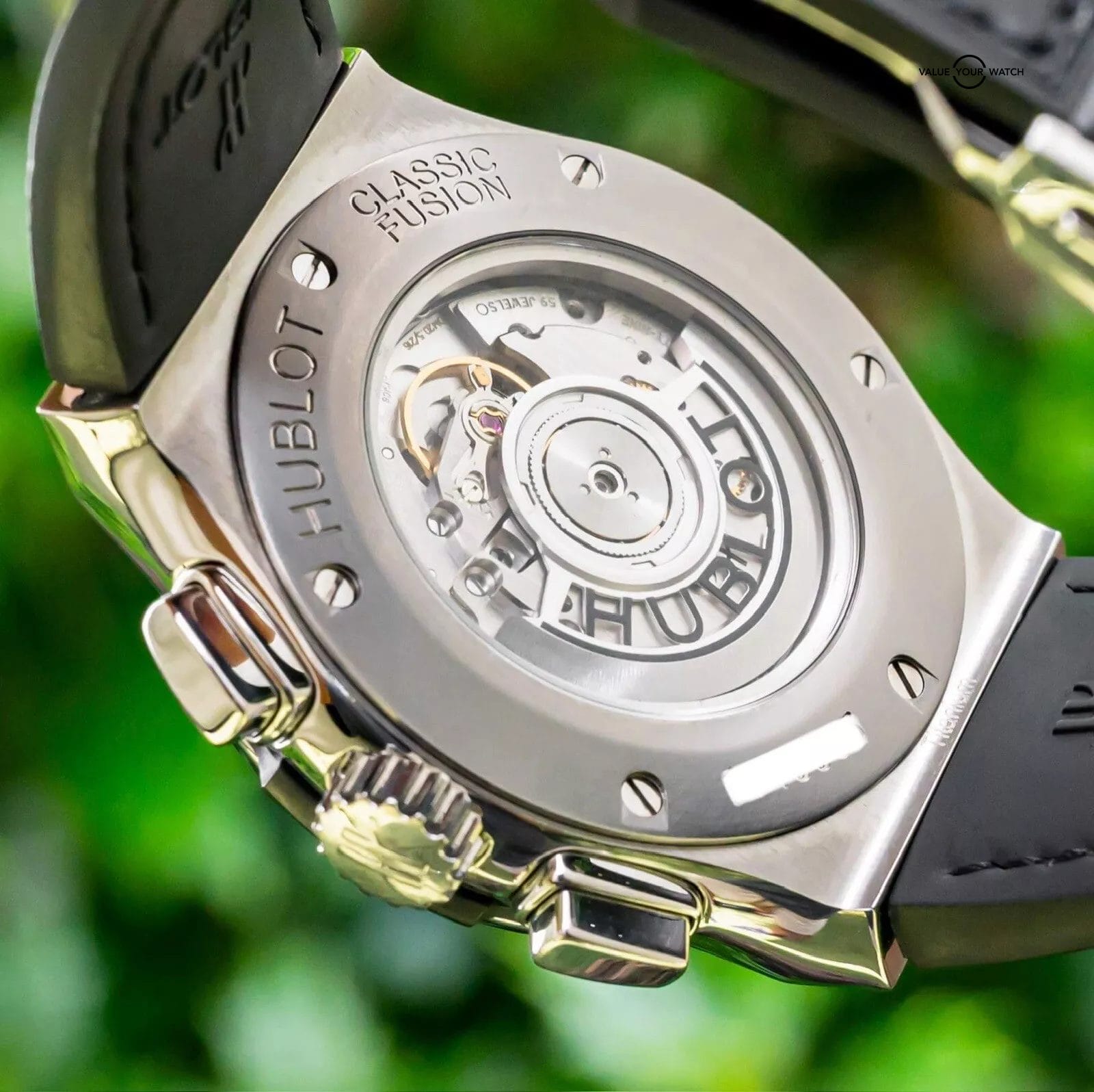 Hublot Classic Fusion Chronograph Titanium 45 mm Black Complete 521.NX.1171.LR - Image 2