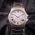 Cartier Santos Ronde with AM Diamond Bezel, Ref. 1920-1