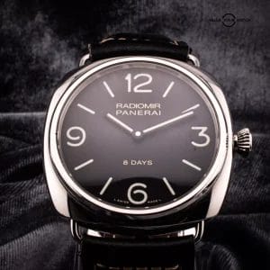 Panerai Radiomir 610 8 Day Men’s Watch with Black Dial, Ref. PAM00610
