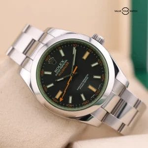 Rolex Milgauss 116400GV Excellent Condition Green Crystal Watch Only 116400 GV