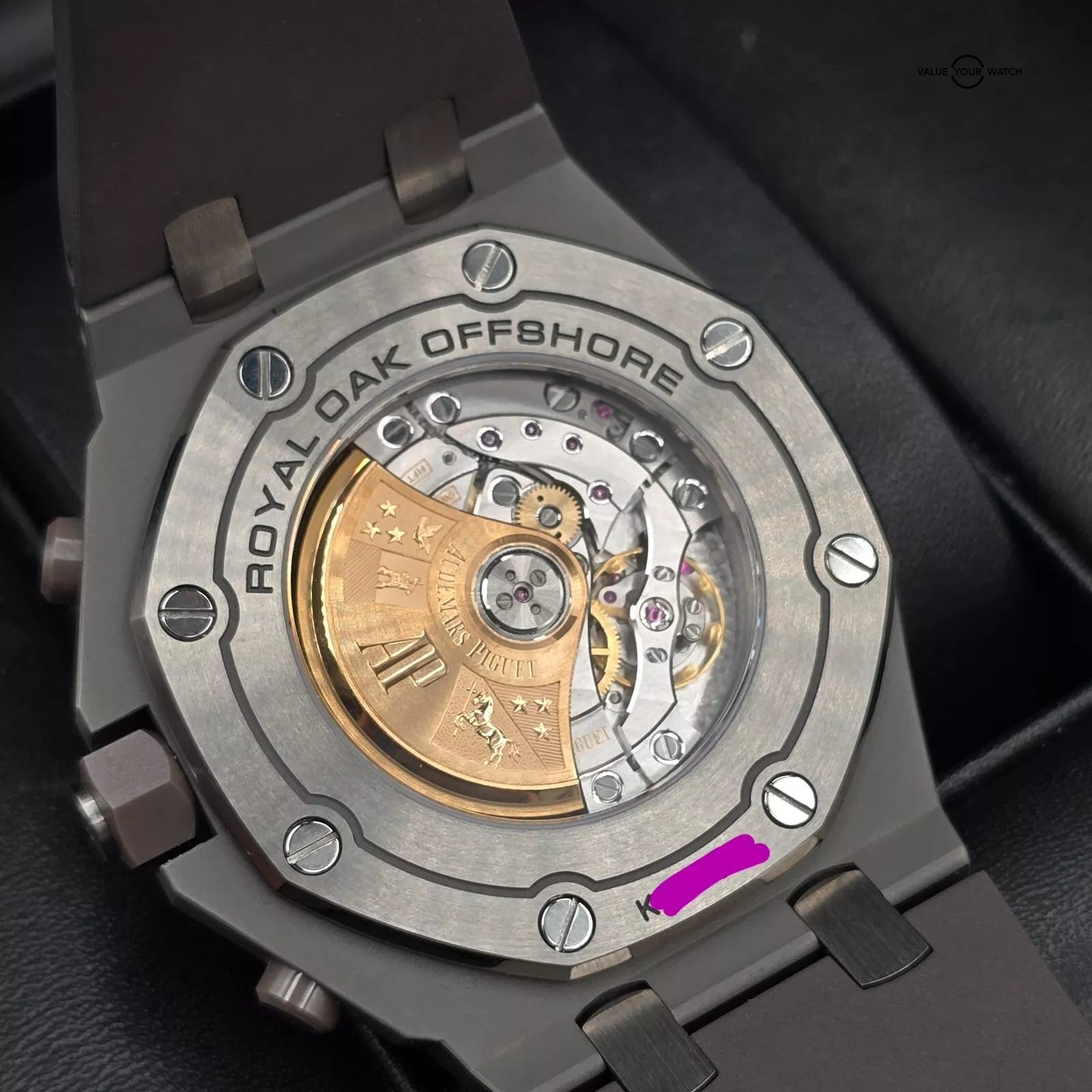Audemars Piguet Royal Oak Offshore, AP Ghost: Titanium and ceramic, serviced! - Image 6