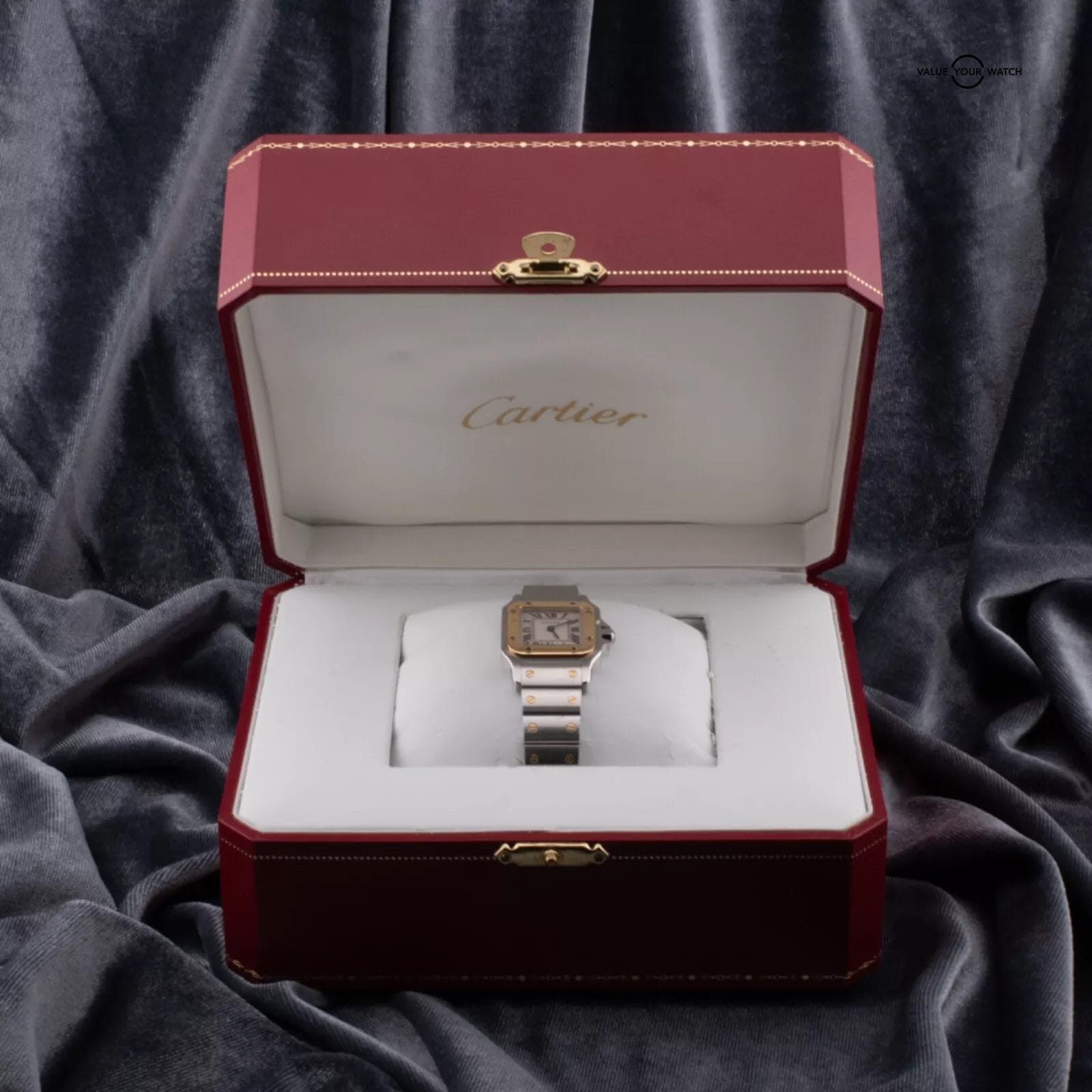 Cartier Santos Galbee Women's Watch, Ref. 1567 with Box - Image 5