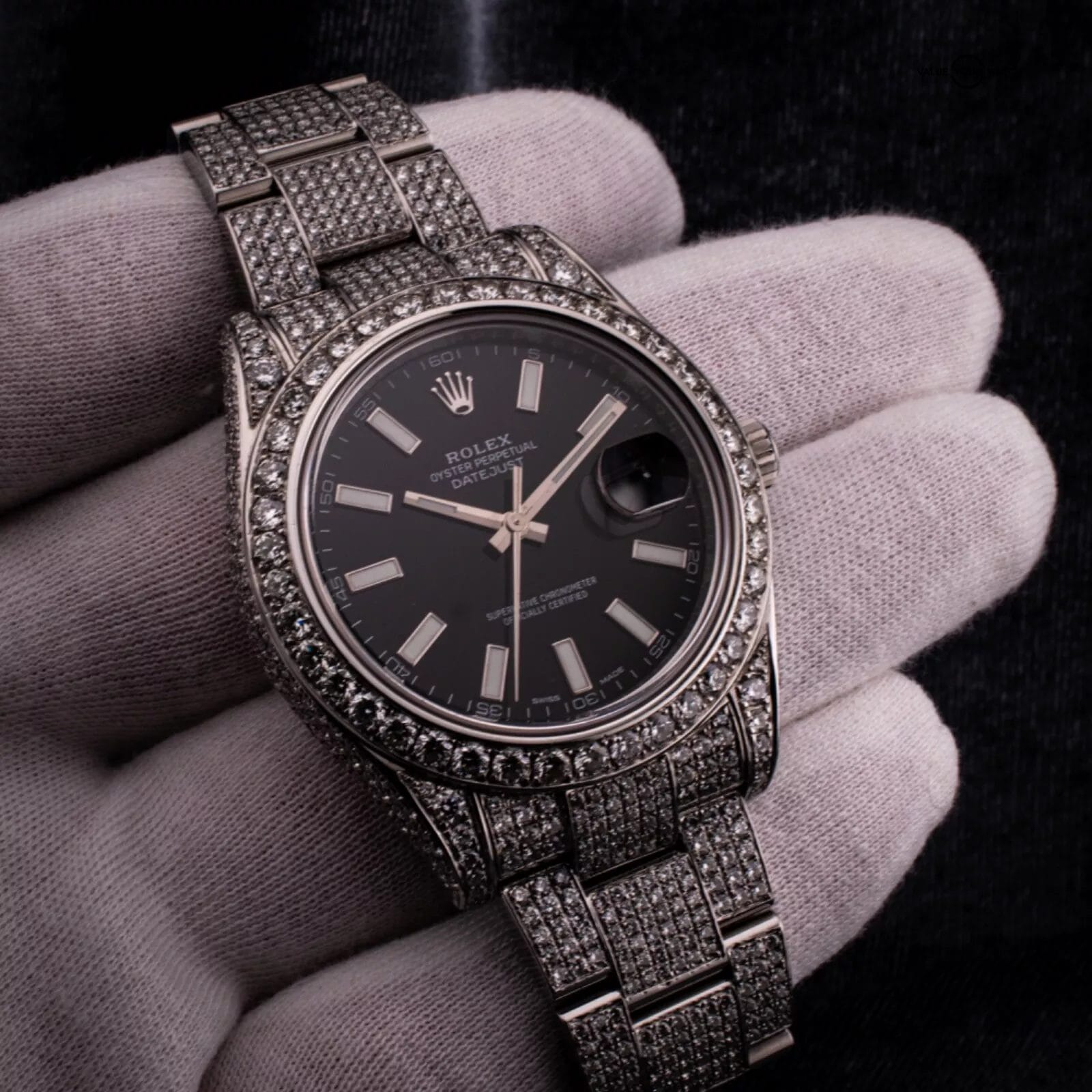 Rolex Datejust II 41mm 20CT AM Diamond Bust/Buss Down Piece, Ref 116300 with Box - Image 7