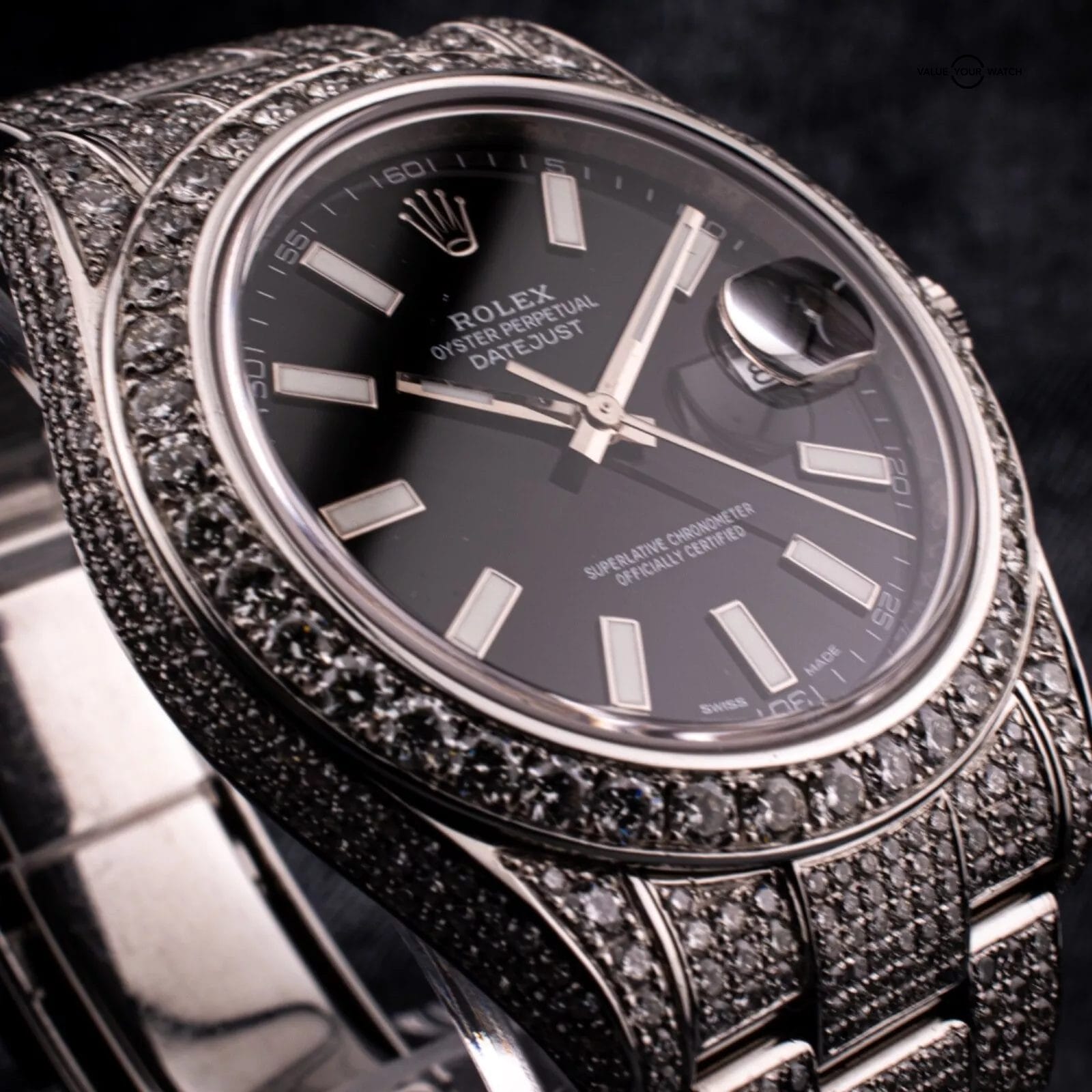 Rolex Datejust II 41mm 20CT AM Diamond Bust/Buss Down Piece, Ref 116300 with Box - Image 16