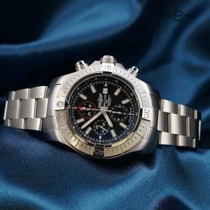 Breitling Super Avenger 48MM Black Dial A13375 & Bracelet – Warranty – Full Set