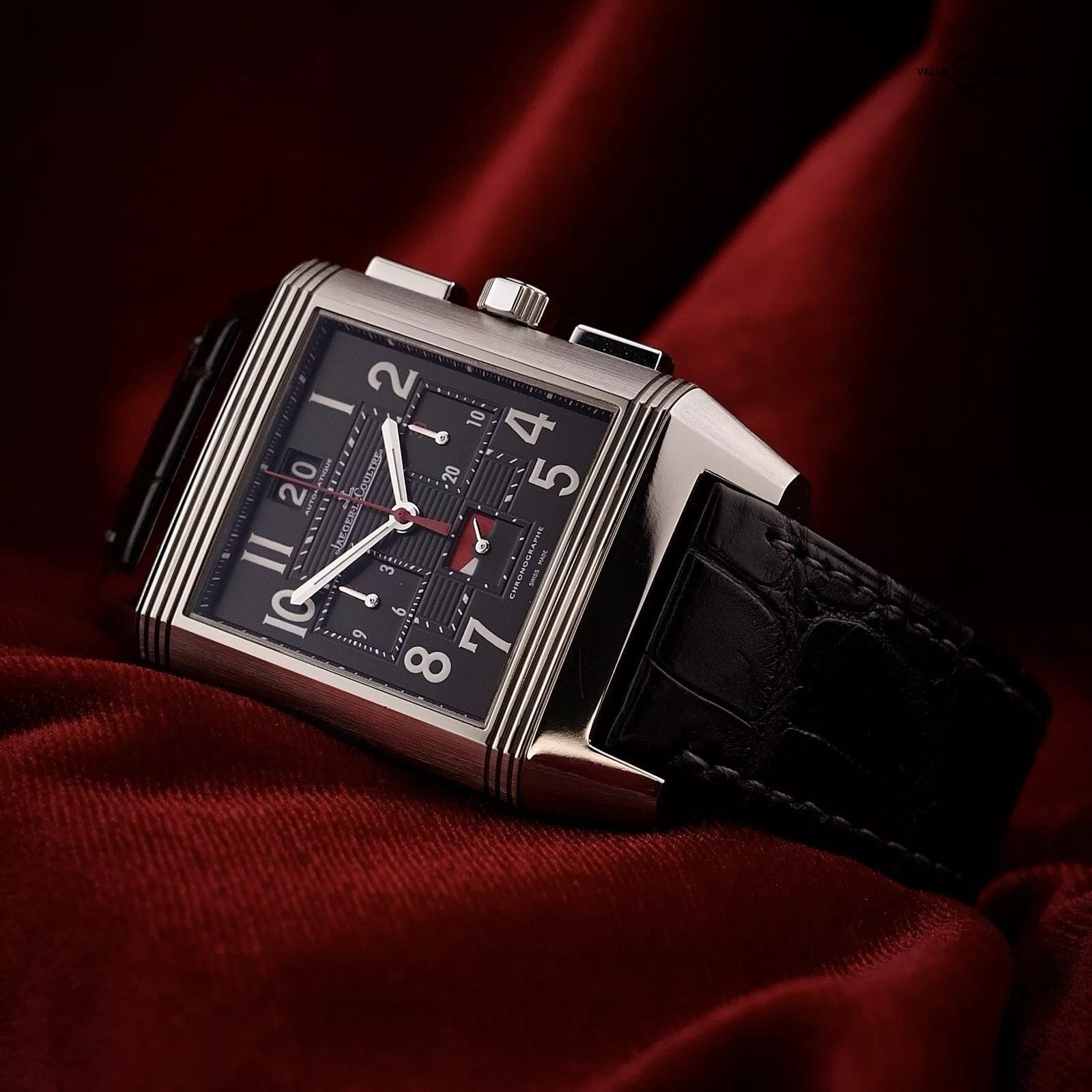 Jaeger LeCoultre Reverso Squadra Chronograph World Time, Ref: 231