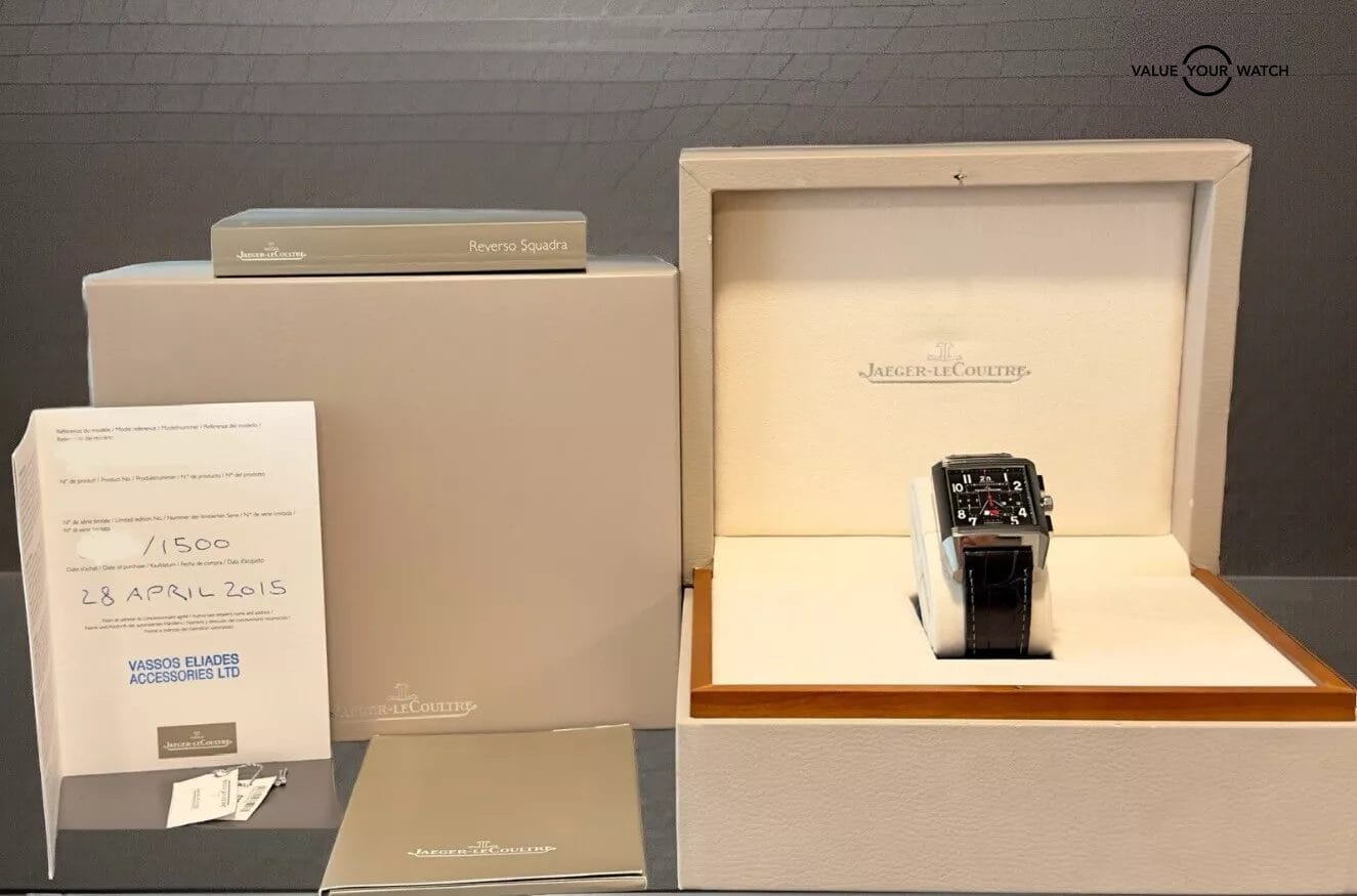 Jaeger LeCoultre Reverso Squadra Chronograph World Time, Ref: 231.T.50 Full Set - Image 3