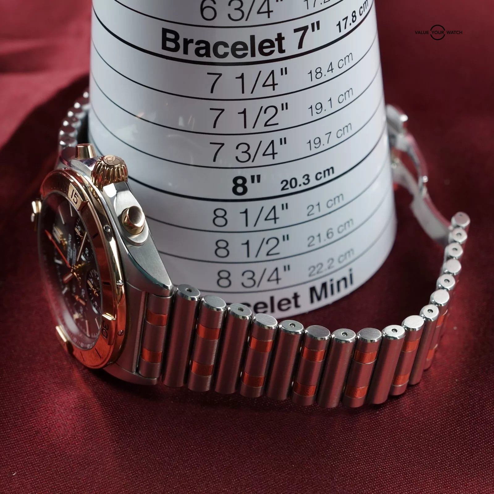 Breitling Chronomat B01 42mm $14k MSRP 18k Gold & Rouleaux Bracelet Steel UB0134 - Image 2