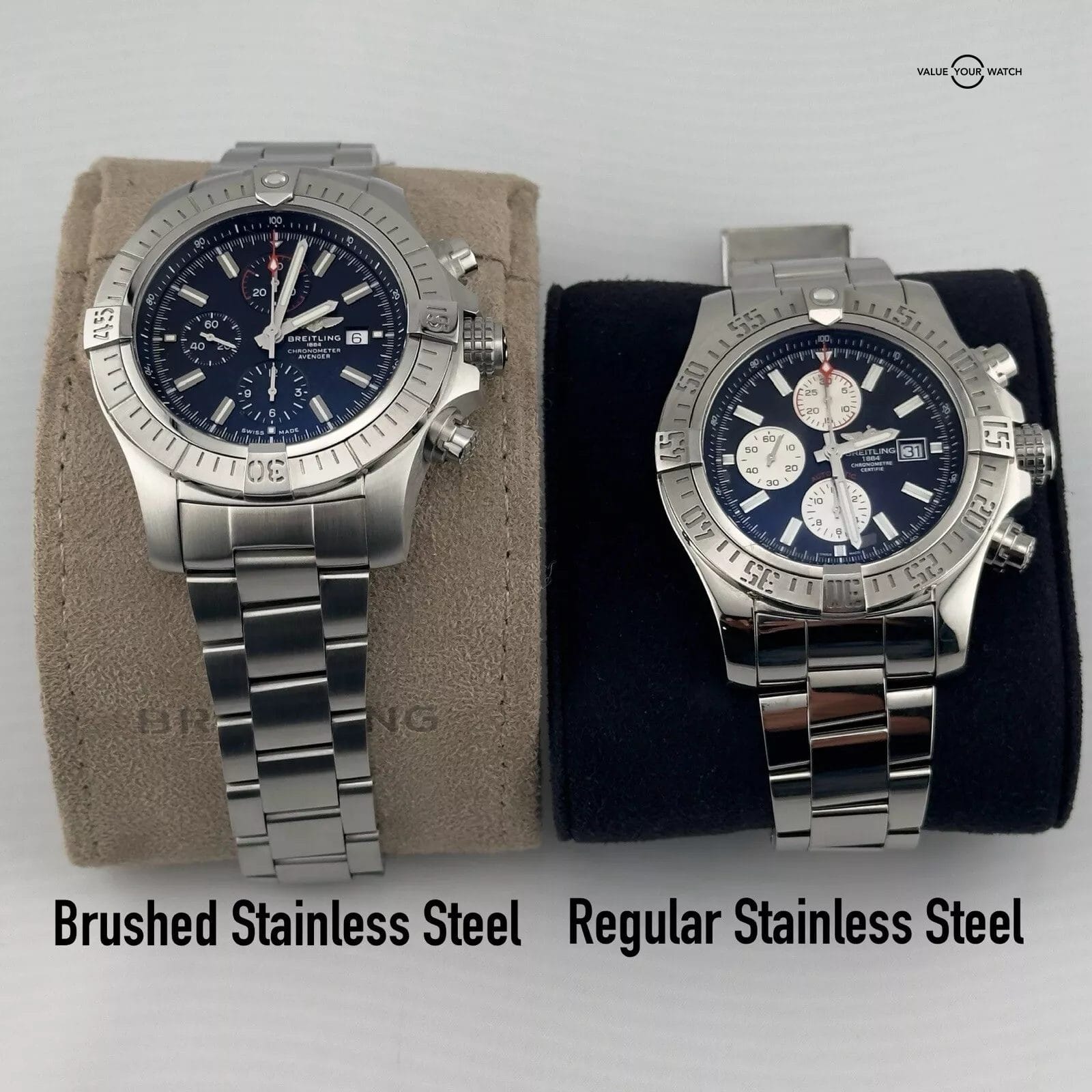 Breitling Super Avenger 48MM Black Dial A13375 & Bracelet - Warranty - Full Set - Image 2