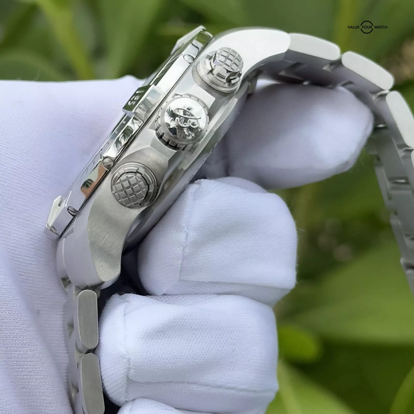 Breitling Super Avenger 48MM Black Dial A13375 & Bracelet - Warranty - Full Set - Image 8