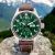 IWC Pilot’s Watch GreenDial Chronograph Men’s Watch Box & Papers IW388103