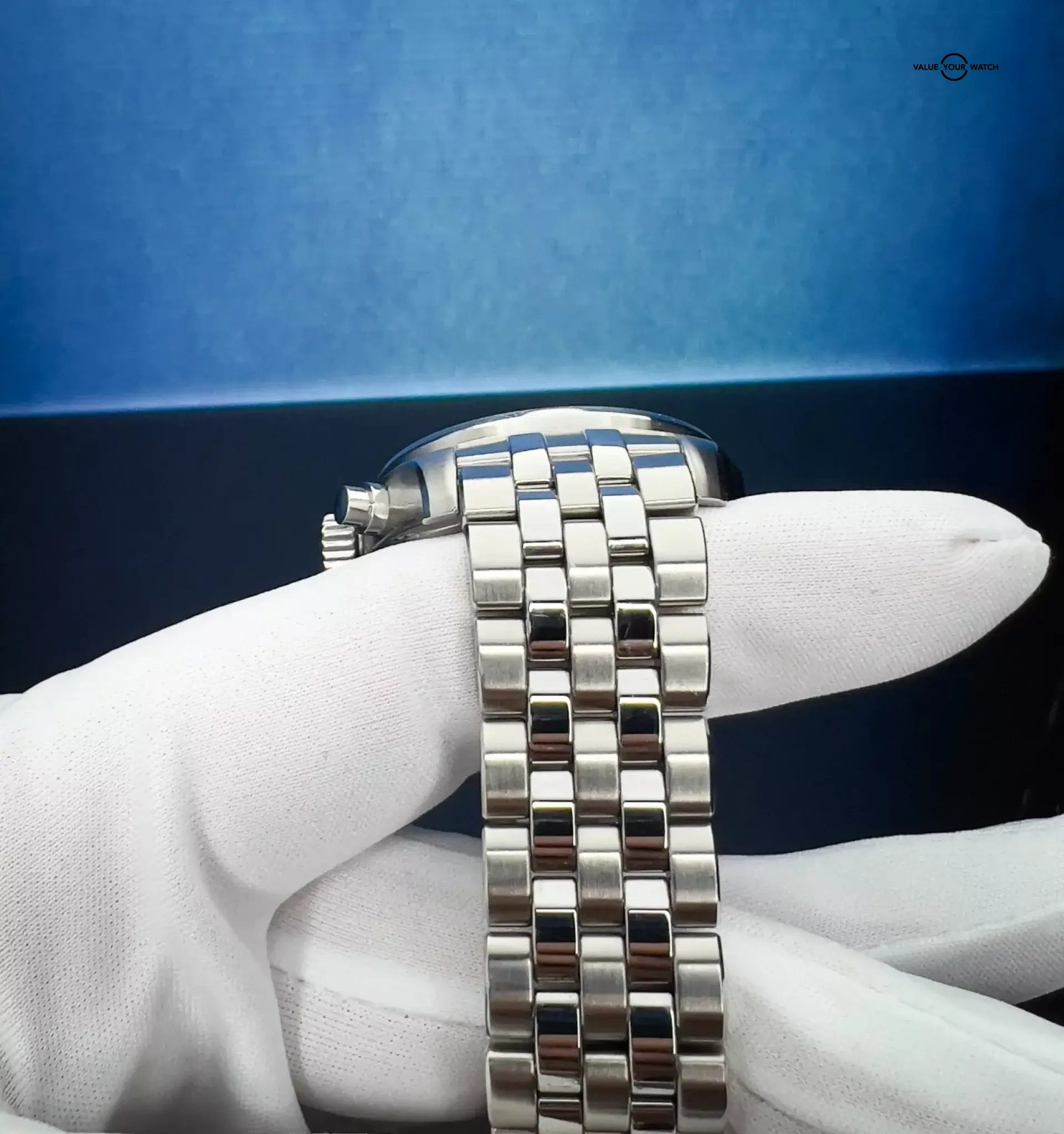 IWC Pilot's Blue Dial Chronograph Men's Watch Box & Papers IW377714 - Image 11