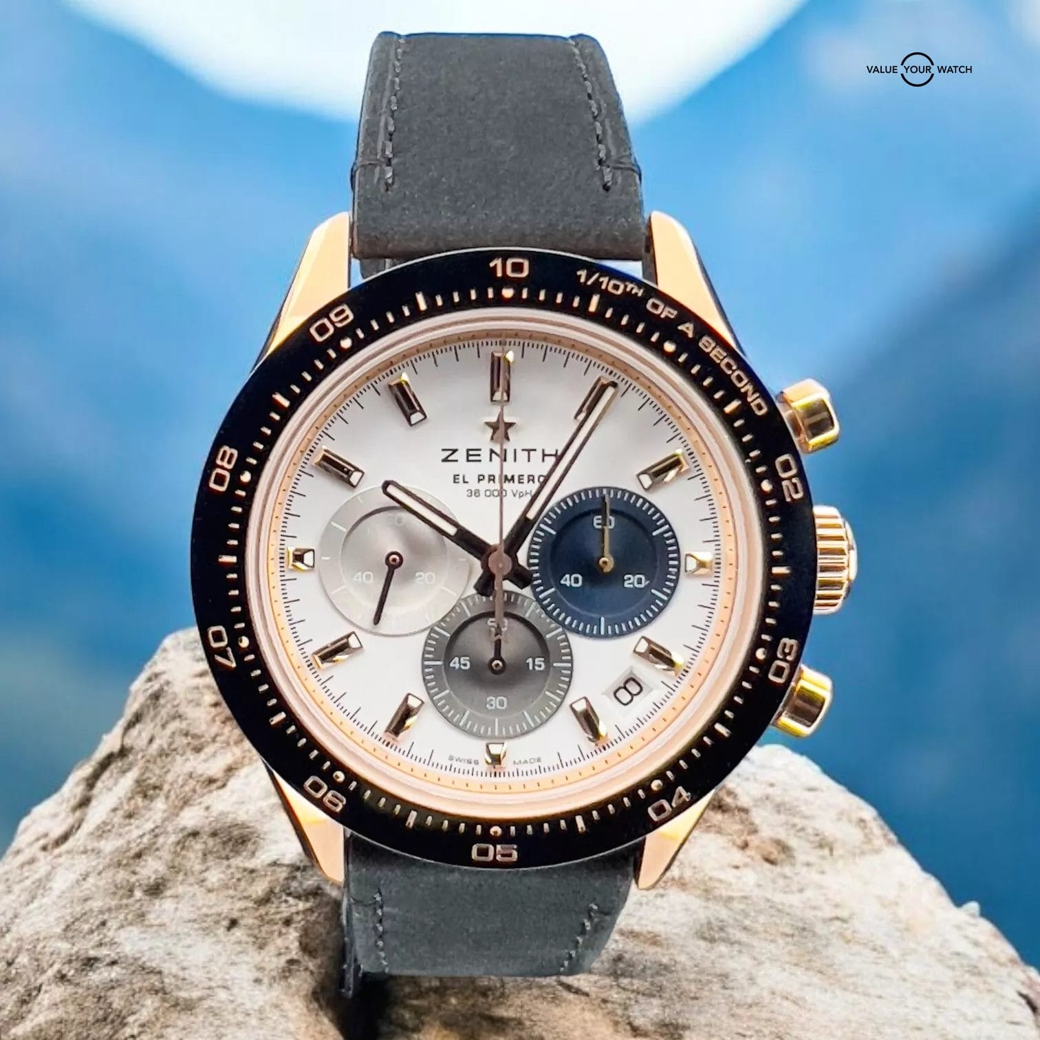 Zenith Chronomaster Sport 18K Rose Gold Chronograph 41mm 18.3100.3600/69.C920 - Image 2