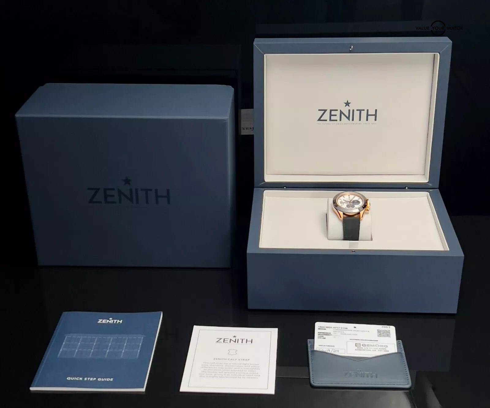 Zenith Chronomaster Sport 18K Rose Gold Chronograph 41mm 18.3100.3600/69.C920 - Image 5