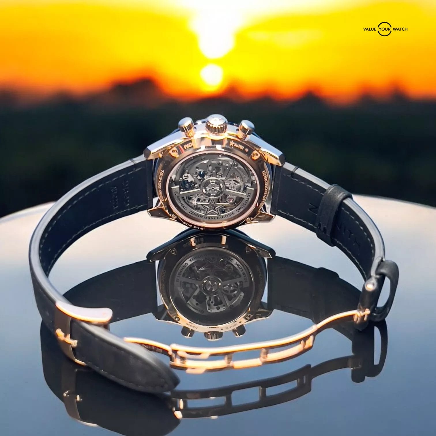 Zenith Chronomaster Sport 18K Rose Gold Chronograph 41mm 18.3100