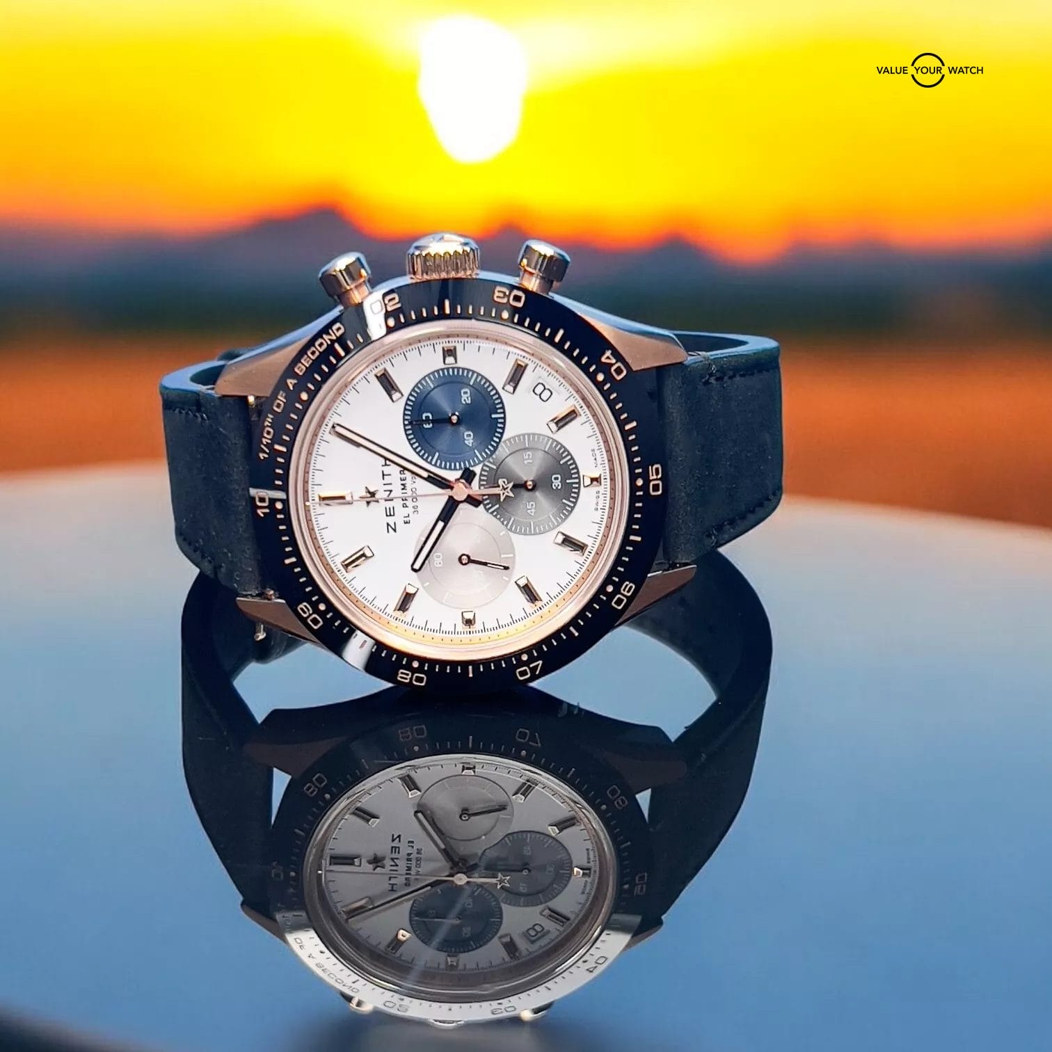 Zenith Chronomaster Sport 18K Rose Gold Chronograph 41mm 18.3100.3600/69.C920 - Image 7