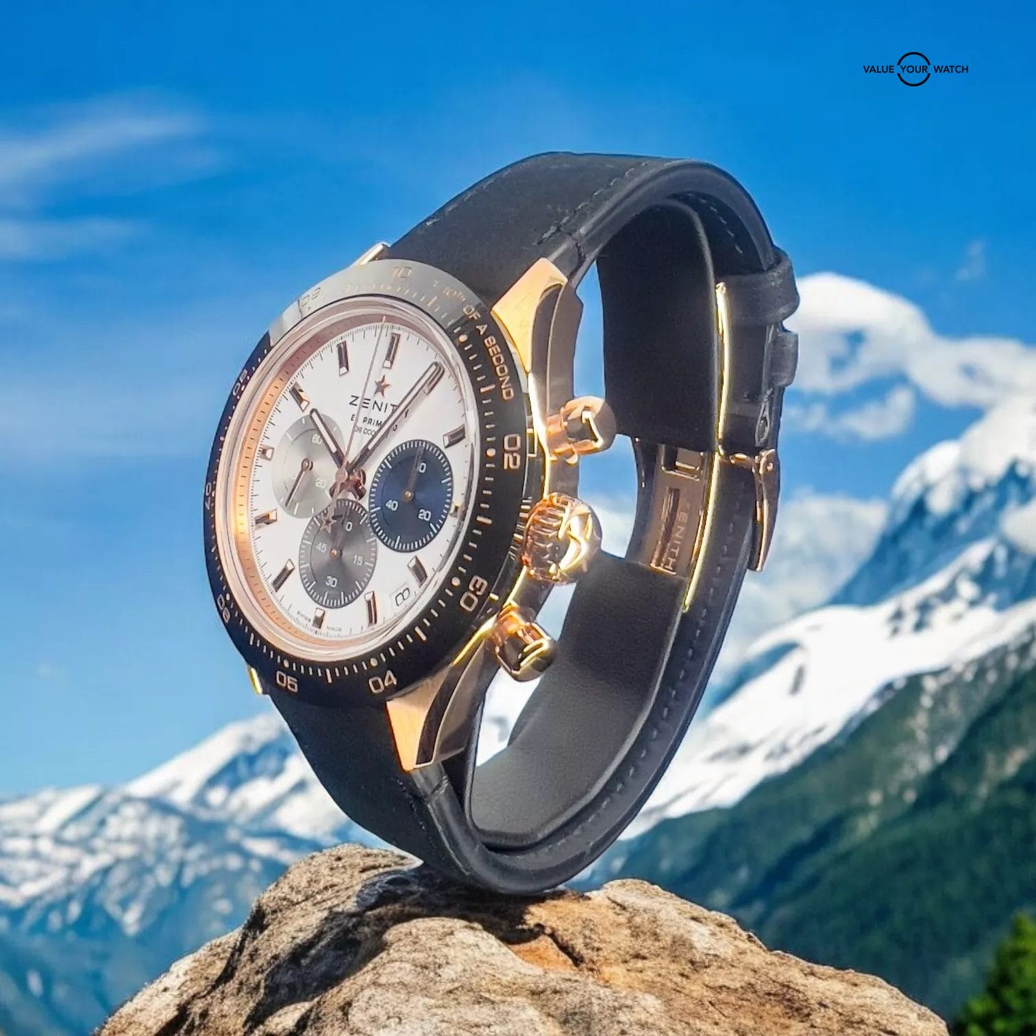 Zenith Chronomaster Sport 18K Rose Gold Chronograph 41mm 18.3100.3600/69.C920 - Image 12