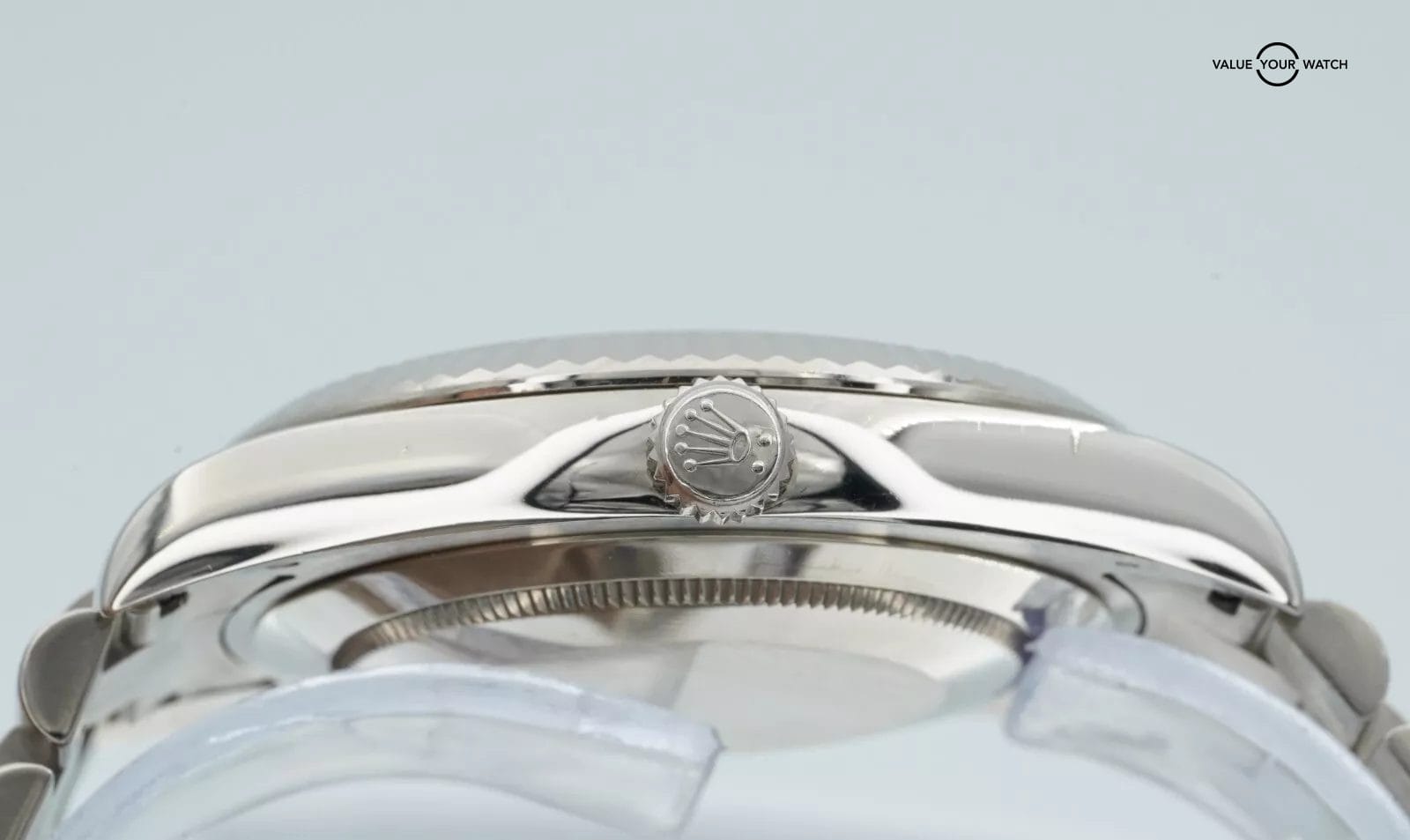 Rolex 41mm Day-Date II 218239 Ivory Roman Dial 18K White Gold! - Image 11