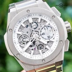 Hublot Big Bang Integrated Titanium White 42 mm $23K MSRP B&amp;P 451.NE.2010.NX.JPN