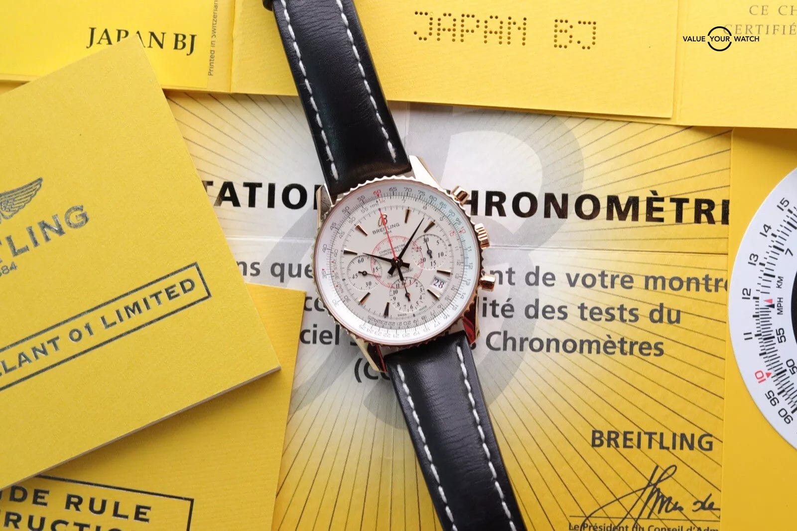 Breitling Navitimer Montbrillant 01 | RB0131 | Limited Edition of 200 Solid Gold