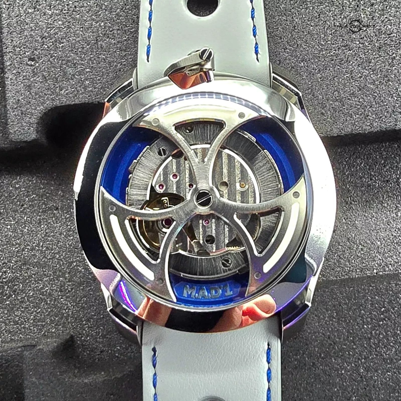 MB&F M.A.D. 1 Edition Blue "Friends & Tribe" Unworn! Limited run ONLY for VIPs
